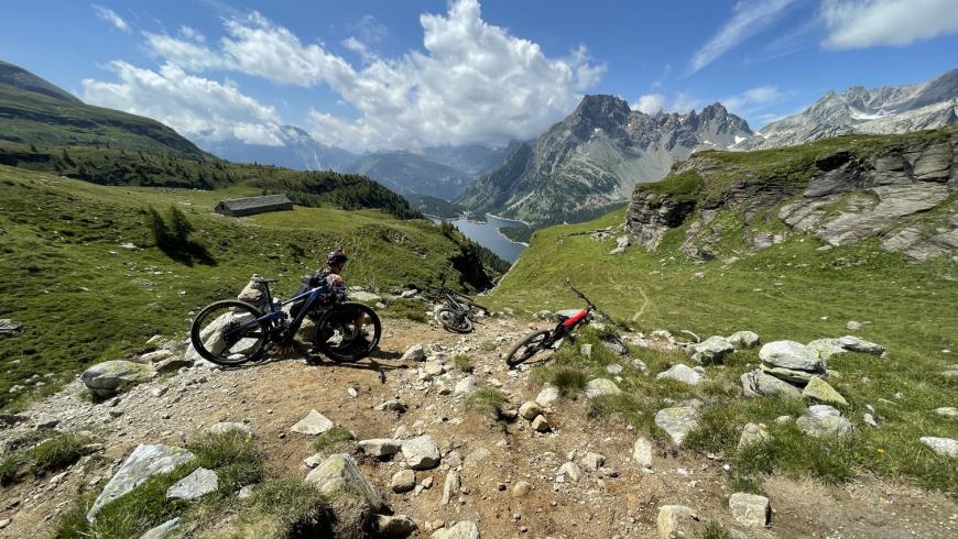 Grande Est di Devero: Alpe della Satta e lago di Devero