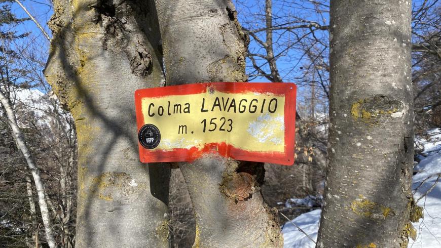 cartello Colma Lavaggio metri 1523
