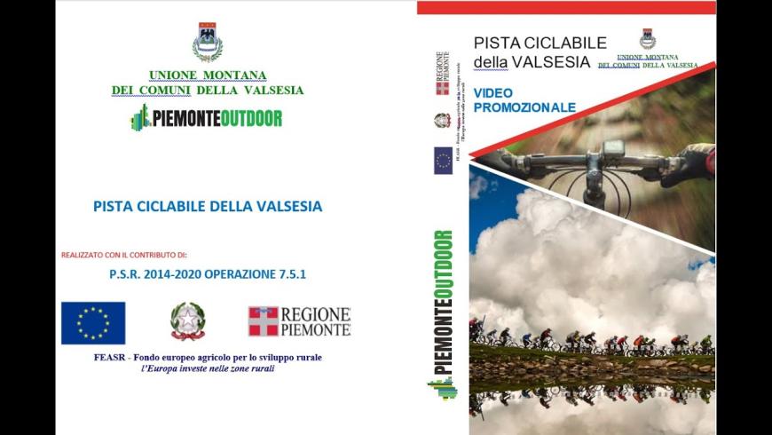 Embedded thumbnail for Video - Pista ciclabile della Valsesia