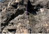 Le infrastrutture outdoor di arrampicata naturale della Pietra Groana